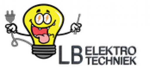 Het logo van LB Elektrotechniek, uw elektricien voor in Hengelo